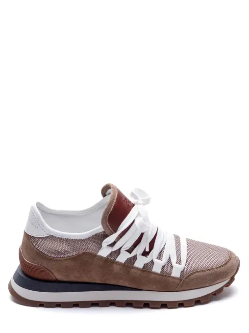Кроссовки комбинированные BRUNELLO CUCINELLI