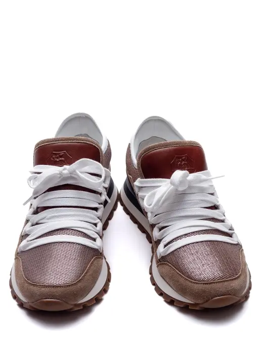 Кроссовки комбинированные BRUNELLO CUCINELLI