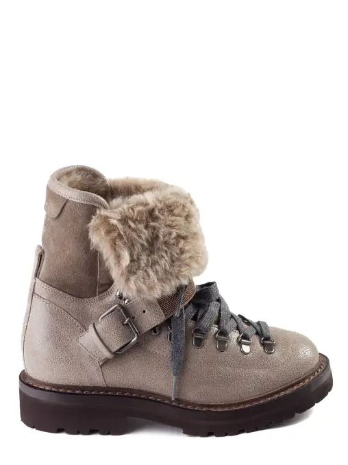 Ботинки кожаные BRUNELLO CUCINELLI