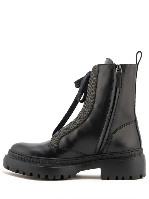 Ботинки кожаные BRUNELLO CUCINELLI