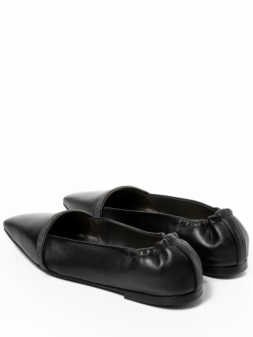 Балетки кожаные BRUNELLO CUCINELLI