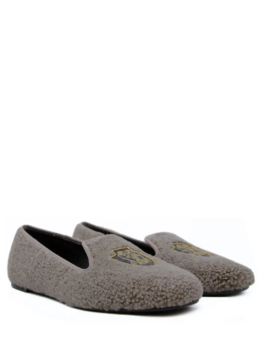 Лоферы меховые