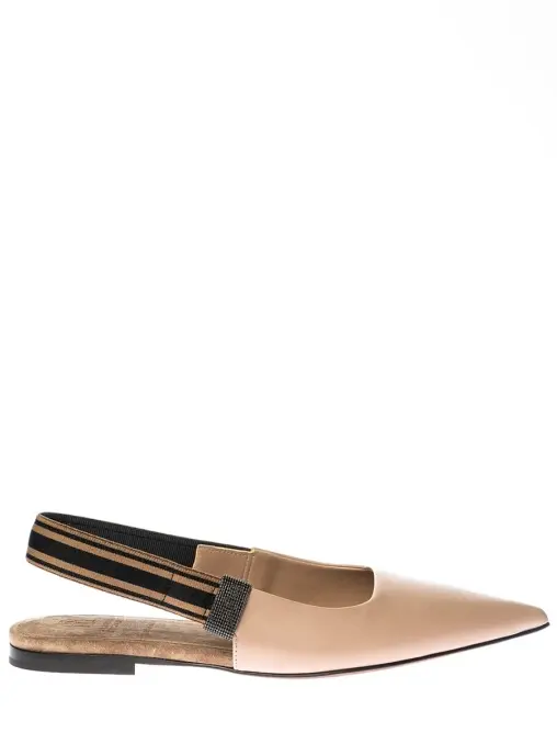 Туфли кожаные BRUNELLO CUCINELLI