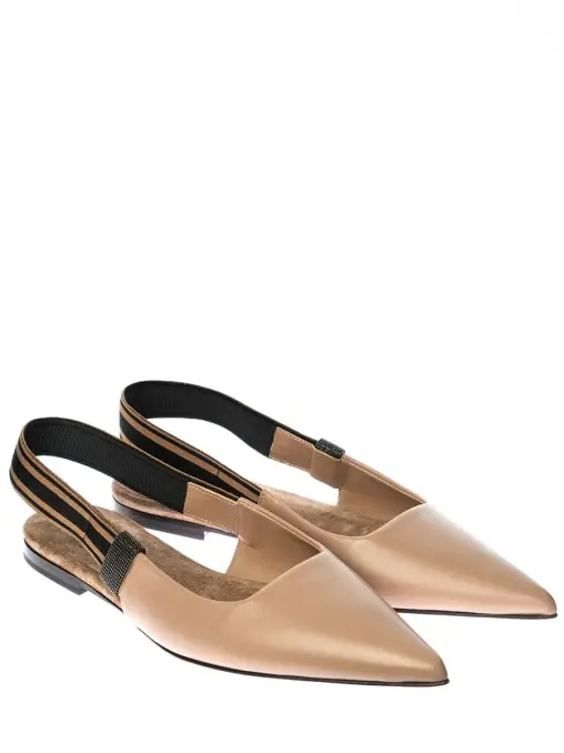 Туфли кожаные BRUNELLO CUCINELLI