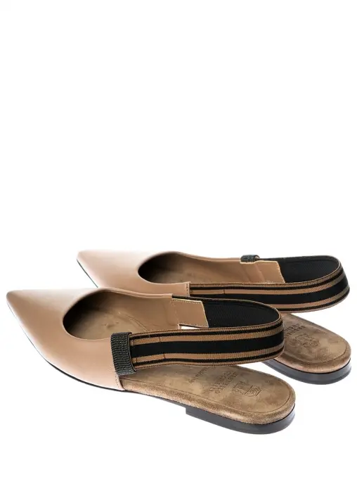 Туфли кожаные BRUNELLO CUCINELLI