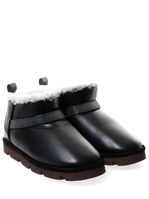 Угги кожаные BRUNELLO CUCINELLI