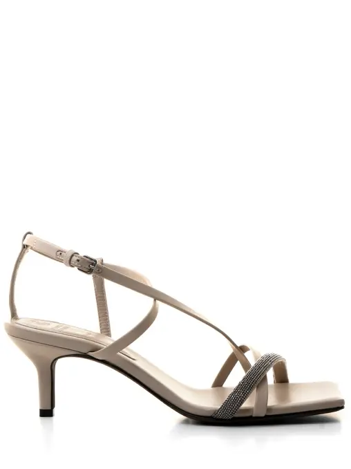 Босоножки кожаные BRUNELLO CUCINELLI