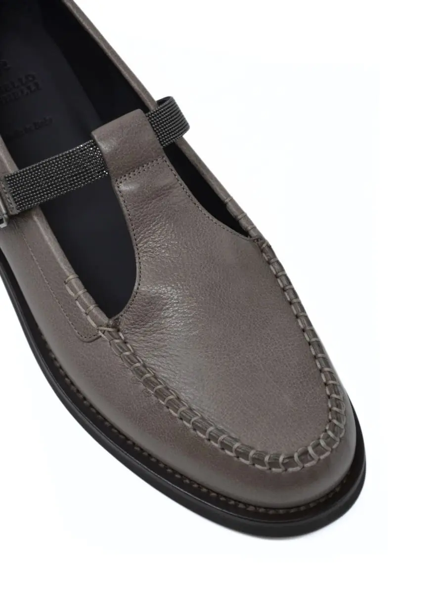 Туфли кожаные