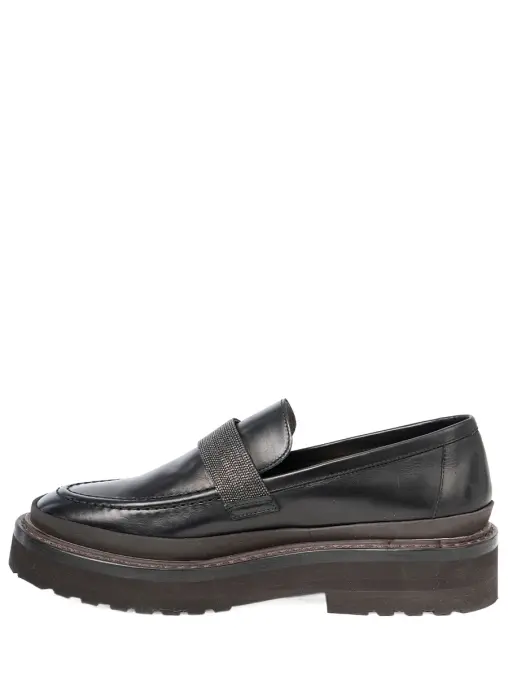 Лоферы кожаные BRUNELLO CUCINELLI