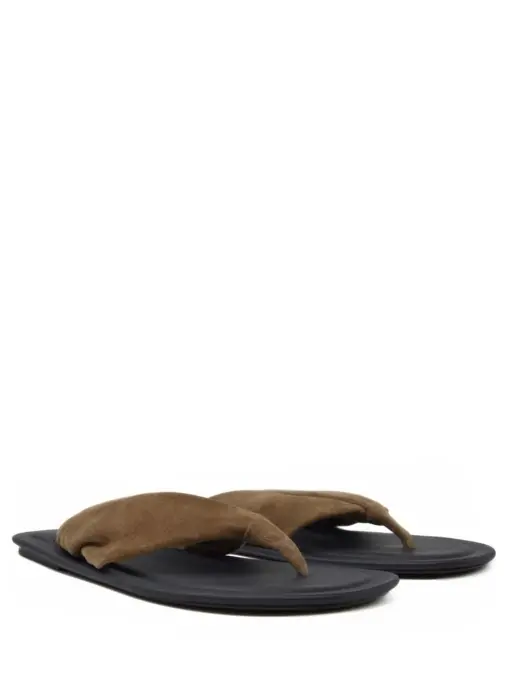 Шлепанцы замшевые BRUNELLO CUCINELLI