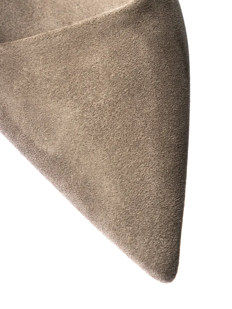 Туфли замшевые