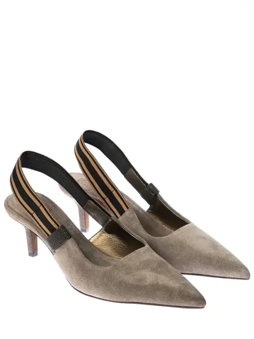 Туфли замшевые BRUNELLO CUCINELLI