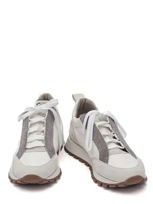 Кроссовки комбинированные BRUNELLO CUCINELLI