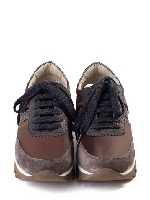 Кроссовки комбинированные BRUNELLO CUCINELLI