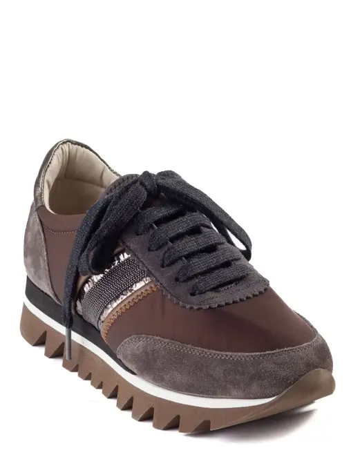 Кроссовки комбинированные BRUNELLO CUCINELLI