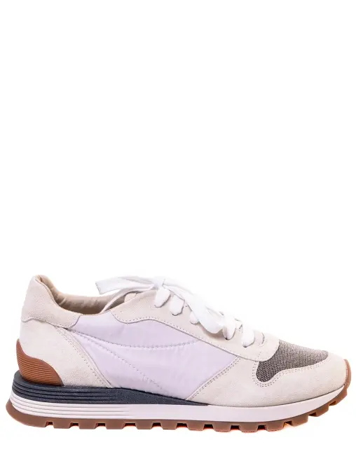 Кроссовки комбинированные BRUNELLO CUCINELLI