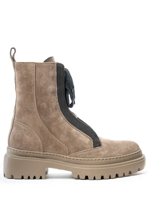 Ботинки замшевые BRUNELLO CUCINELLI