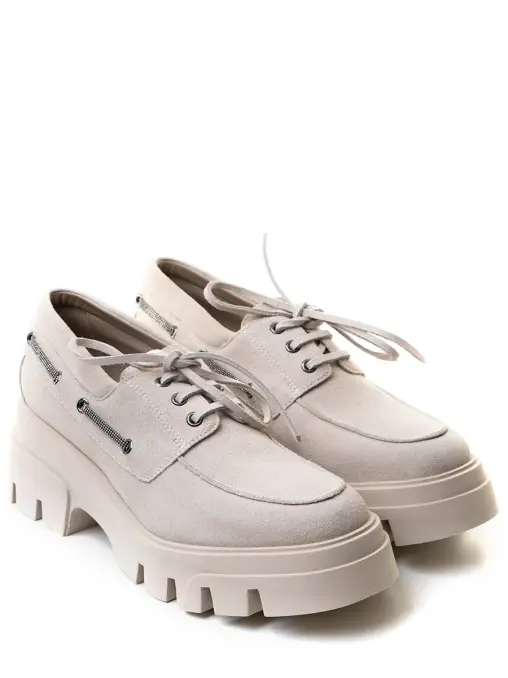 Полуботинки замшевые BRUNELLO CUCINELLI