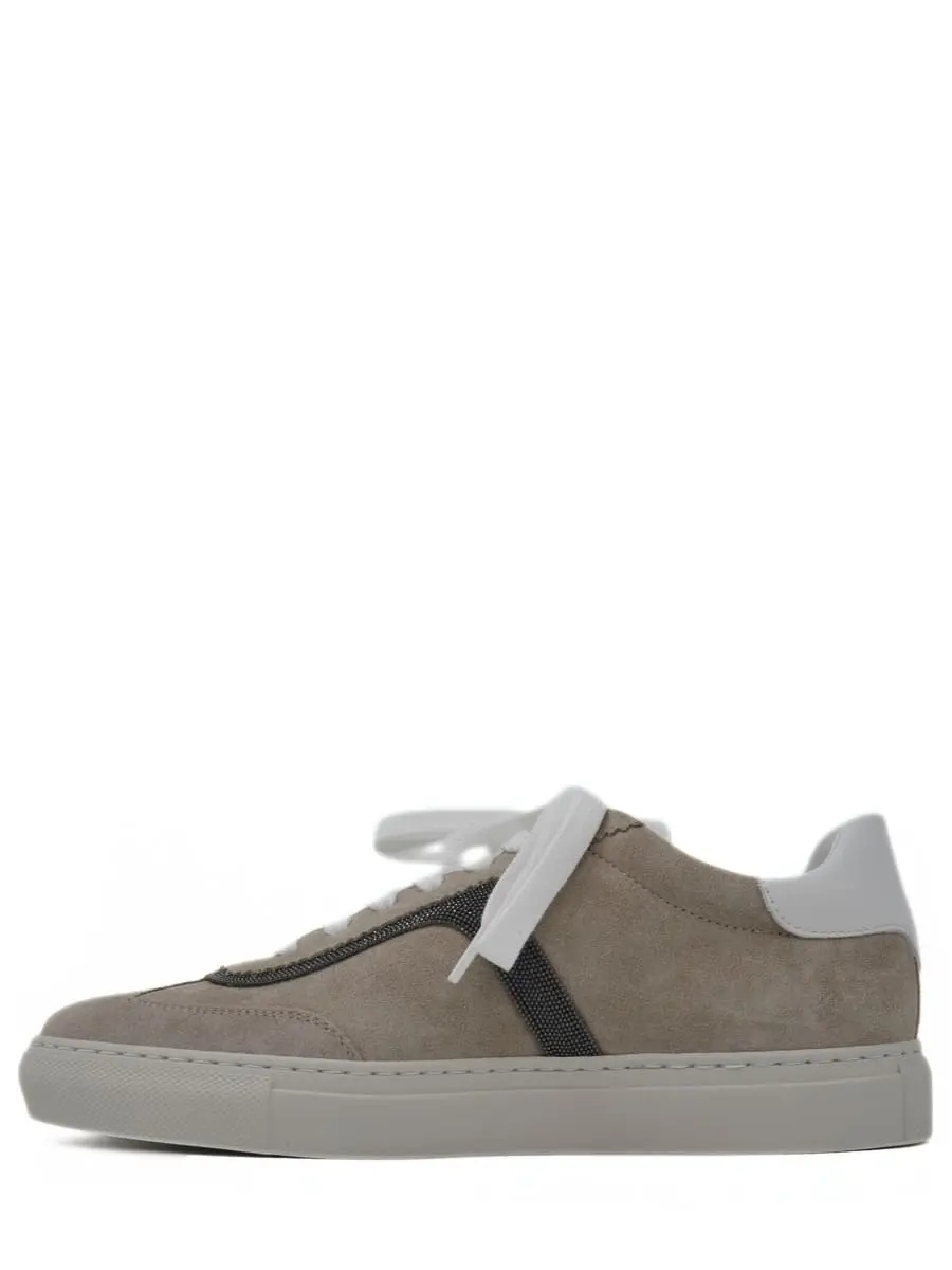 Кеды замшевые