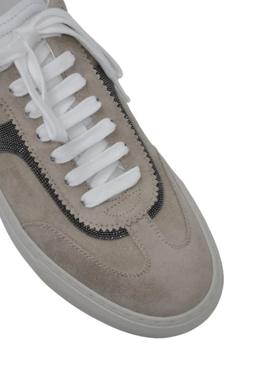 Кеды замшевые