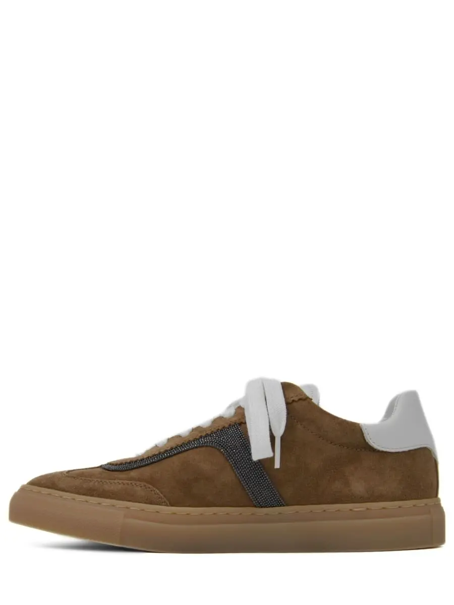 Кеды замшевые