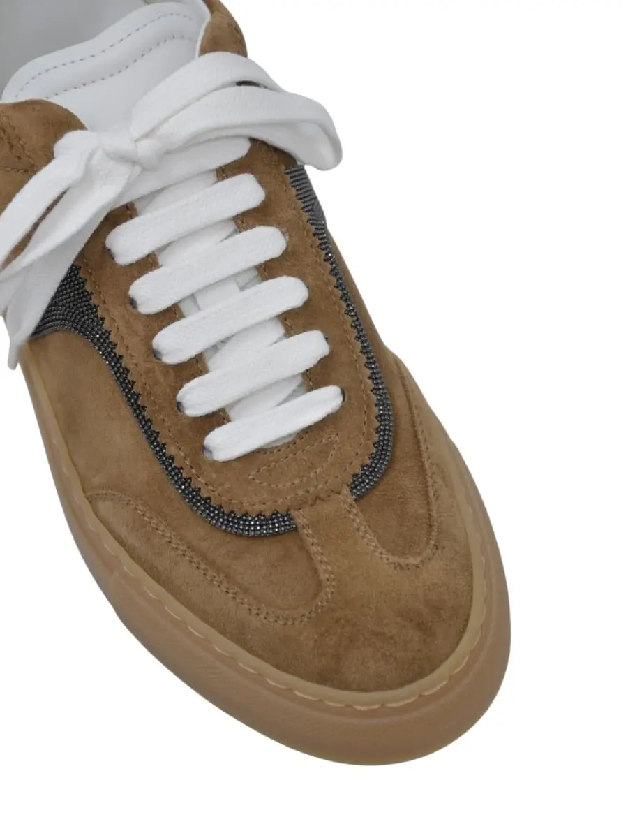 Кеды замшевые