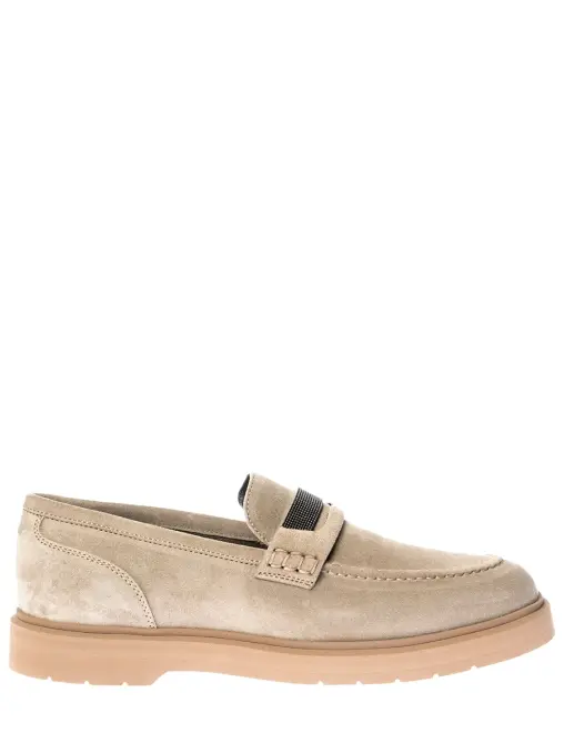 Лоферы замшевые BRUNELLO CUCINELLI