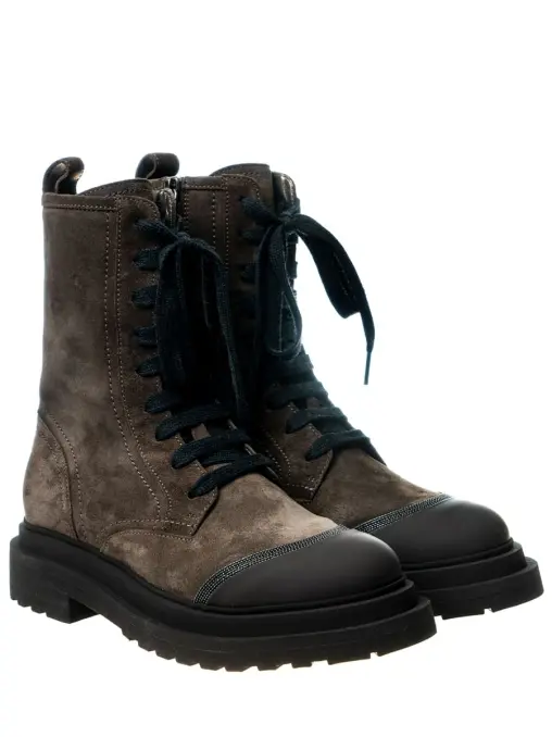 Ботинки замшевые BRUNELLO CUCINELLI