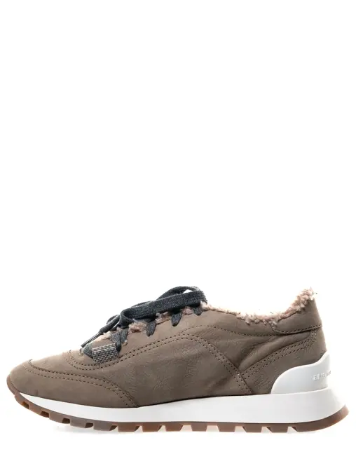 Кроссовки кожаные BRUNELLO CUCINELLI