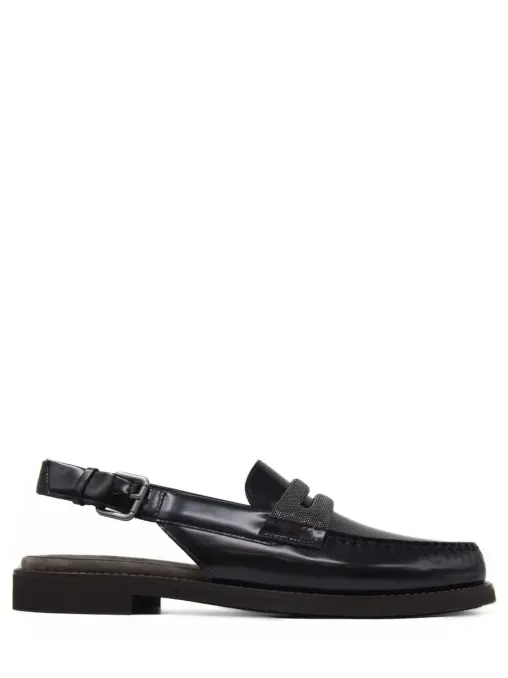 Лоферы кожаные BRUNELLO CUCINELLI