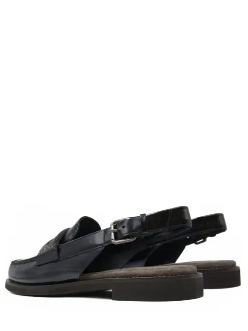Лоферы кожаные BRUNELLO CUCINELLI