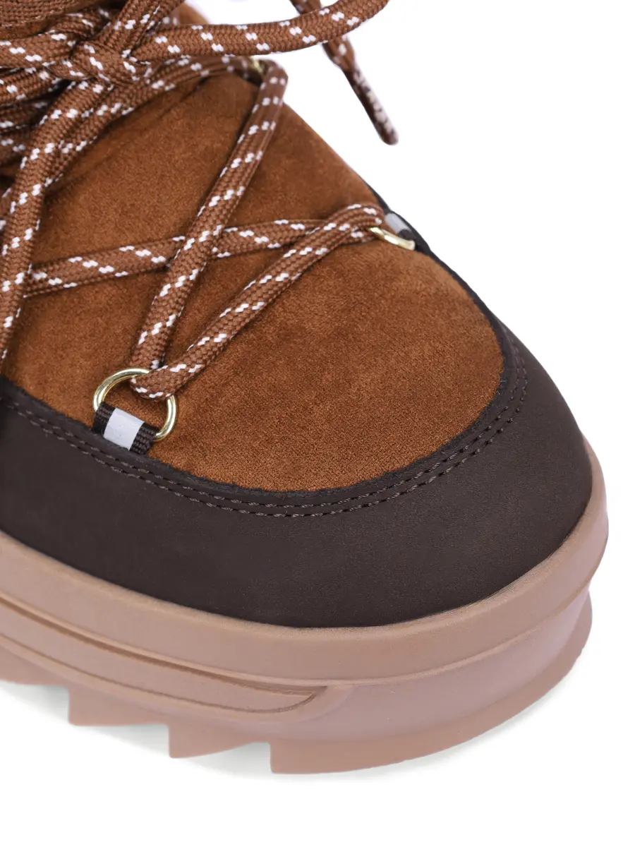 Ботинки комбинированные