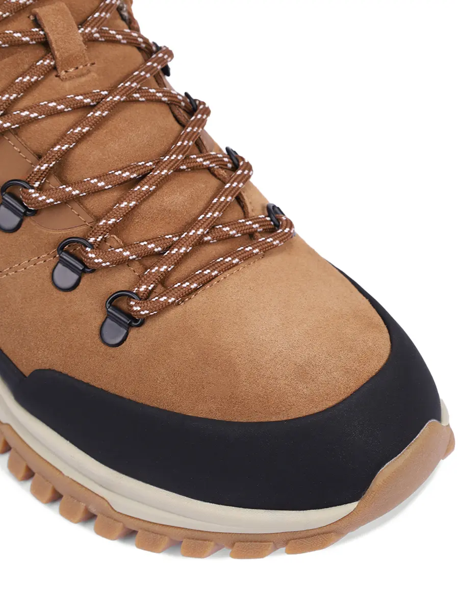 Ботинки комбинированные