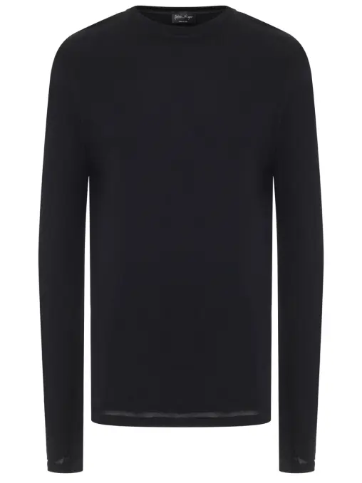 Лонгслив однотонный ANDREA YA’AQOV