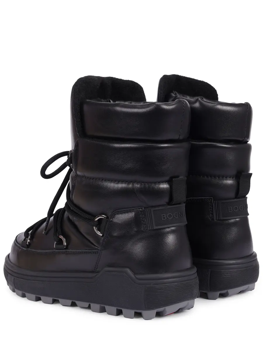 Луноходы кожаные на меху Chamonix