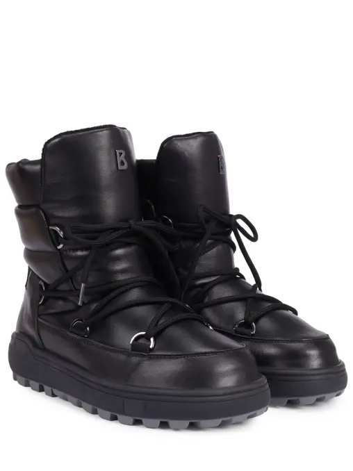 Луноходы кожаные на меху Chamonix BOGNER