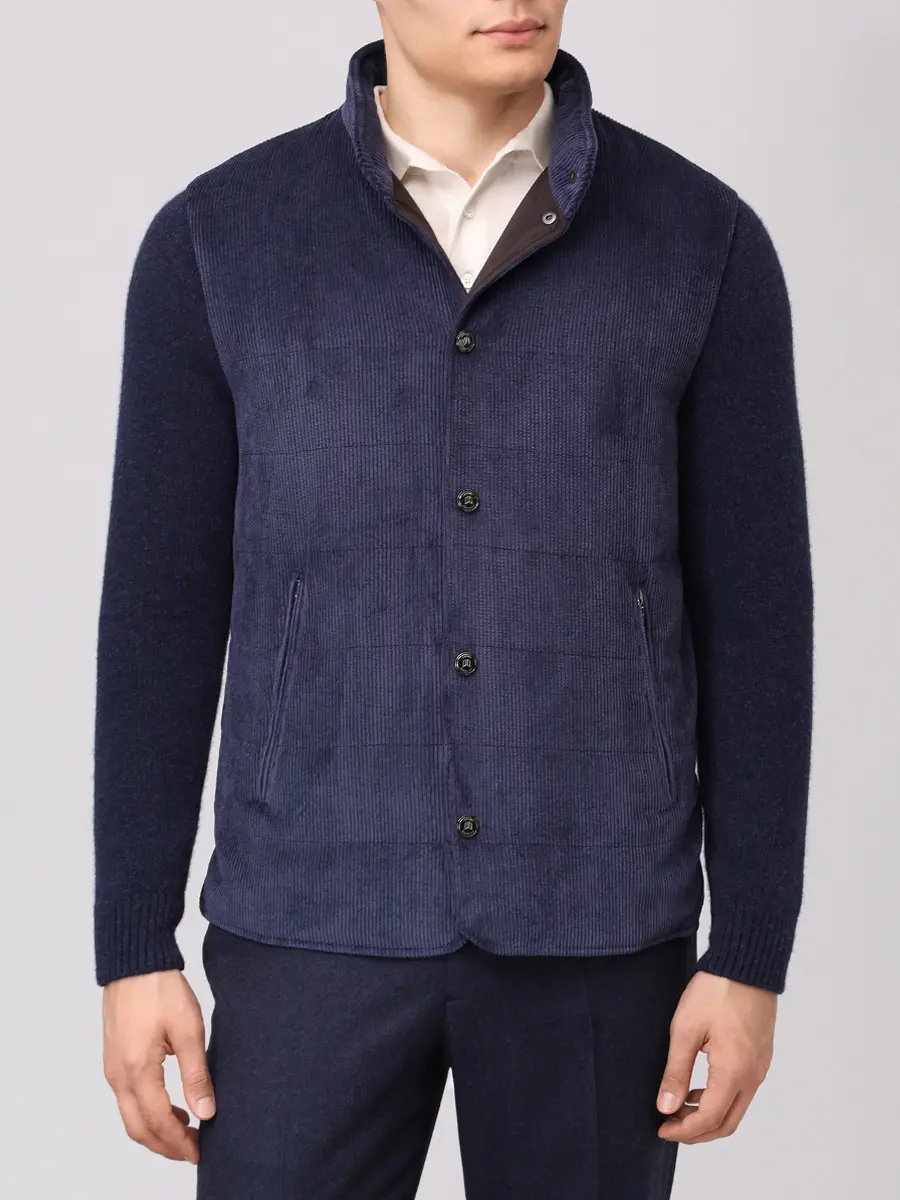 Куртка из смесового материала