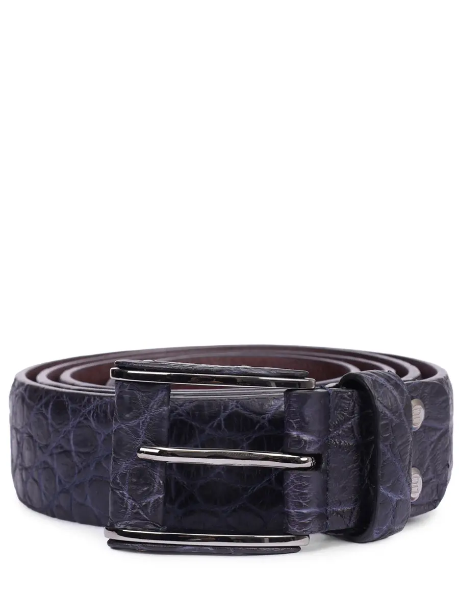 Ремень из кожи крокодила