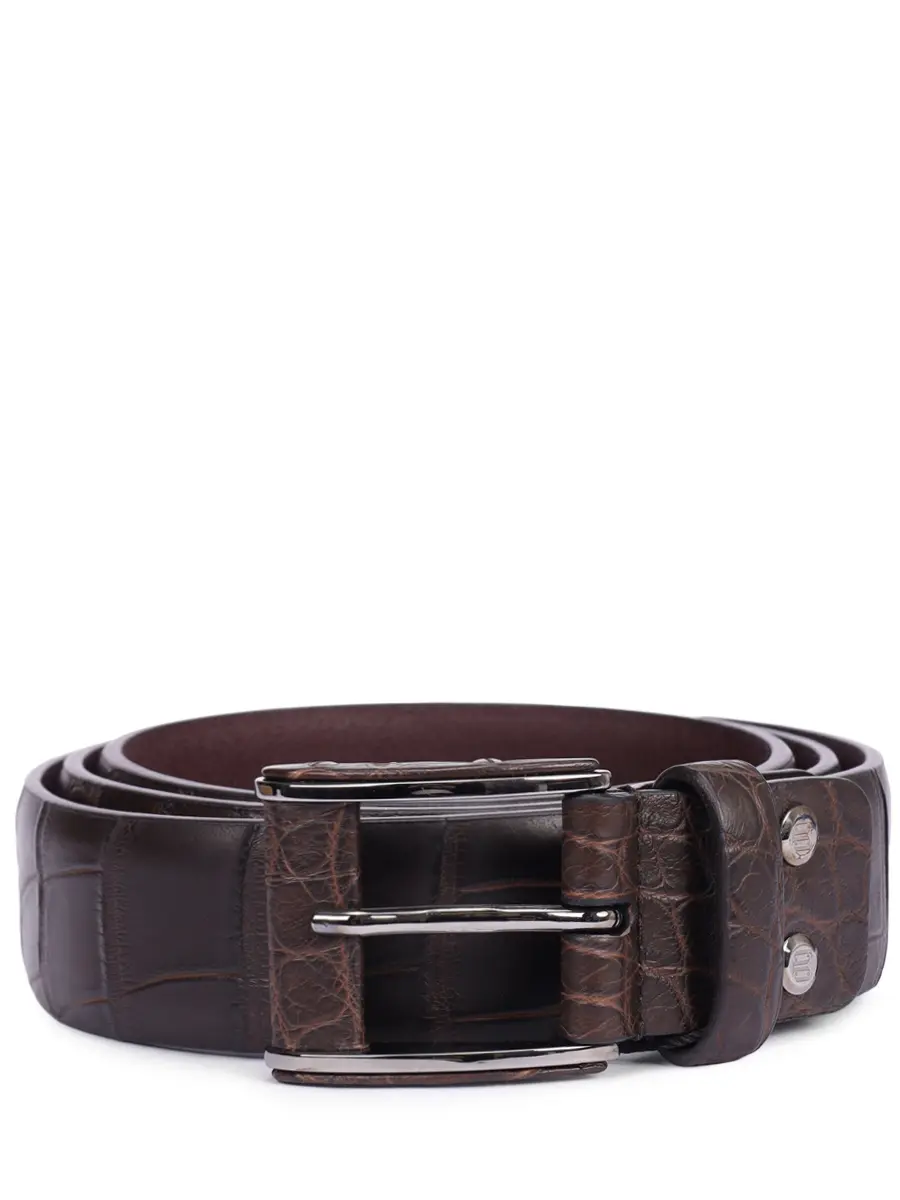 Ремень из кожи крокодила