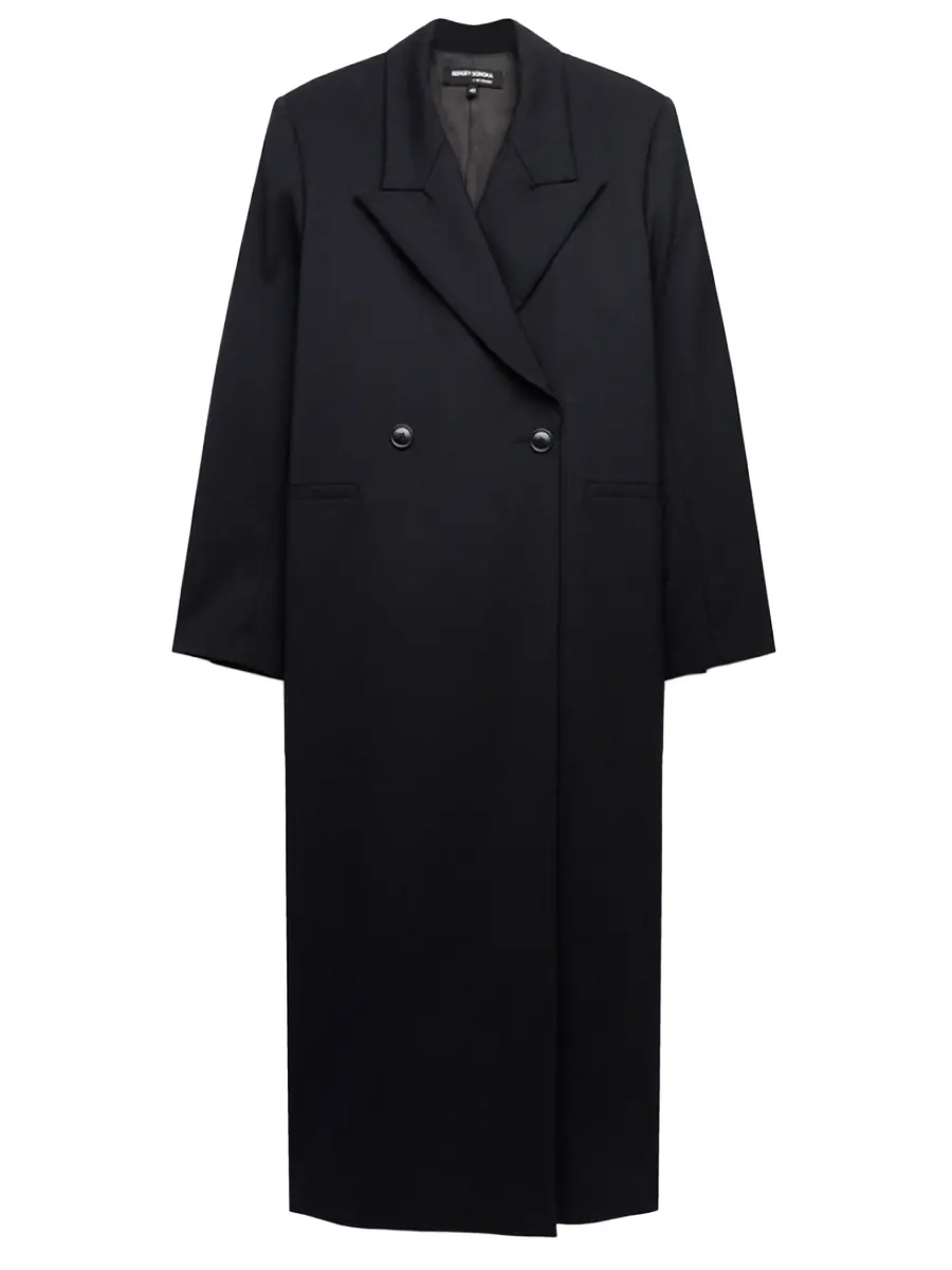Пальто Double Wool шерстяное
