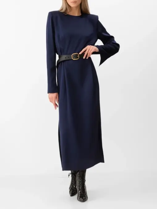 Платье Shoulder Maxi из вискозы SOROKA ON COURSE