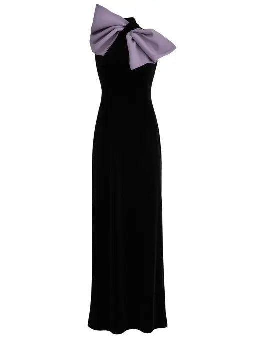 Платье бархатное WITHOUT FAIL