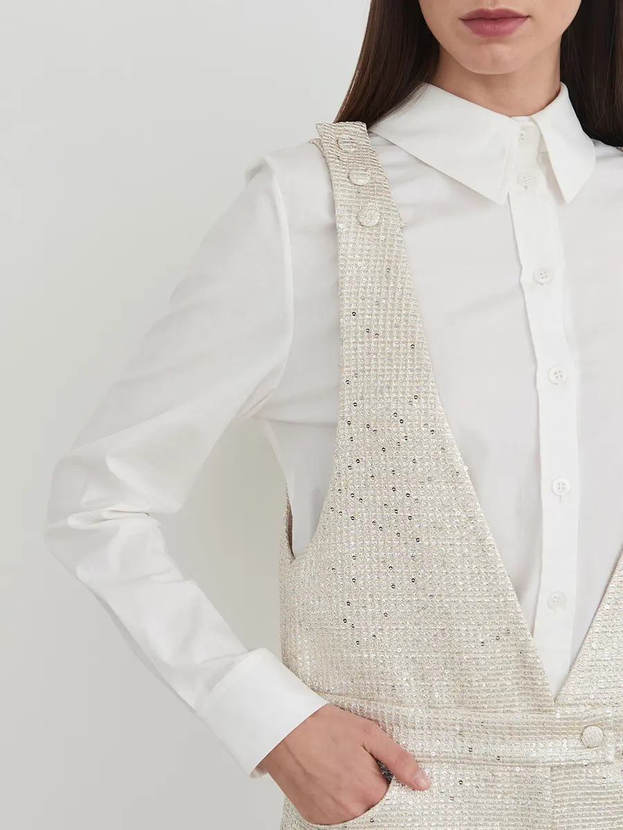 Комбинезон с пайетками