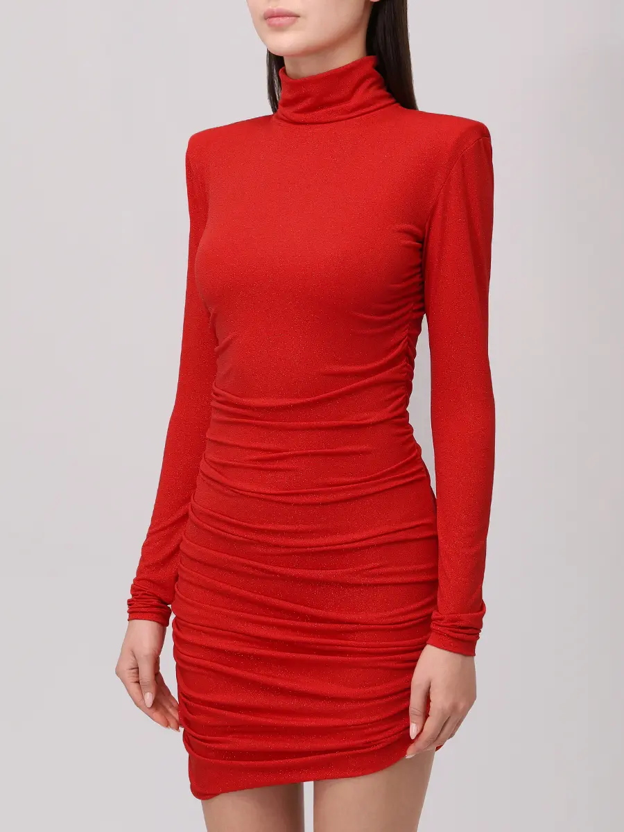 Платье с драпировкой