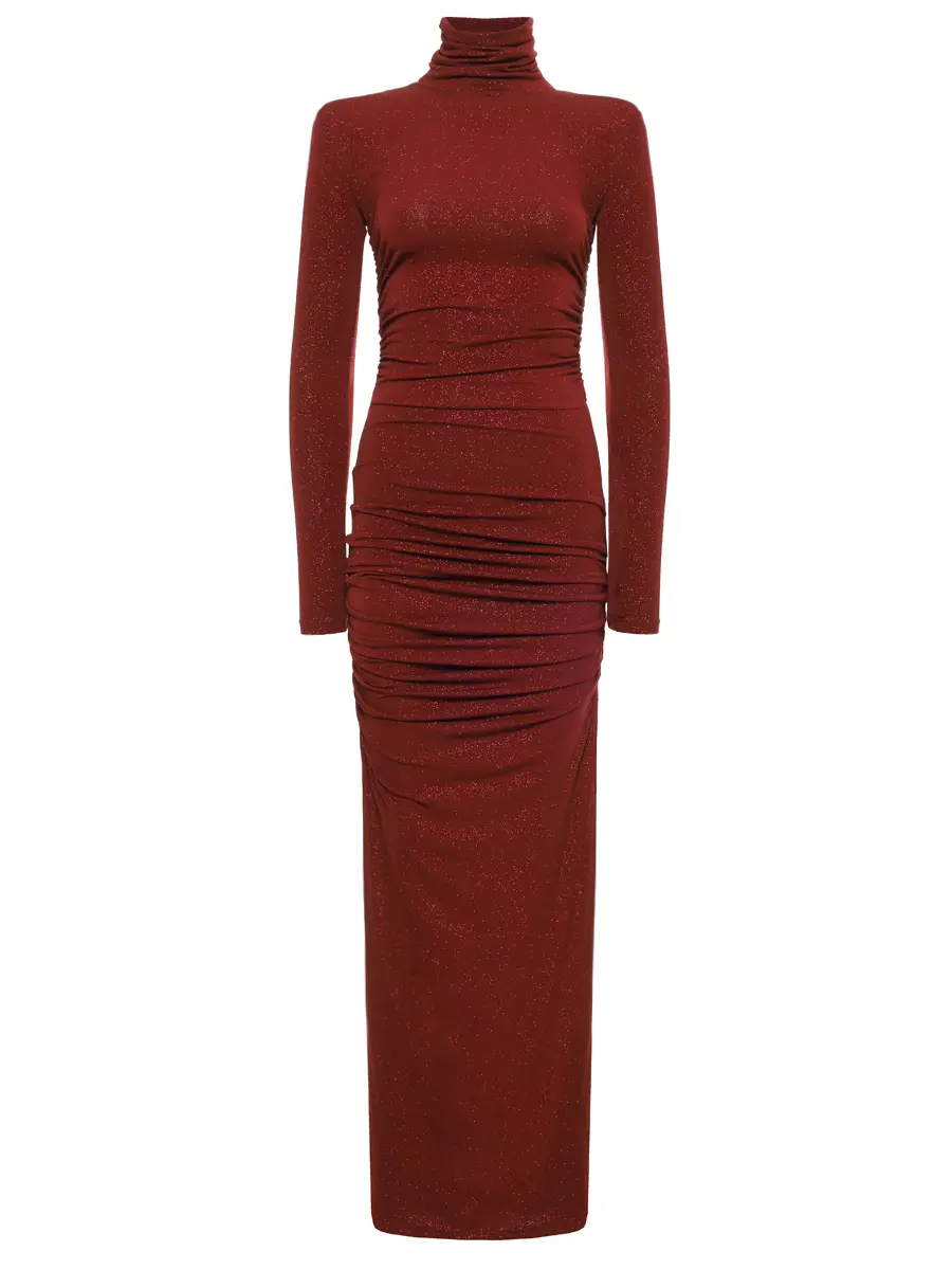 Платье с драпировкой