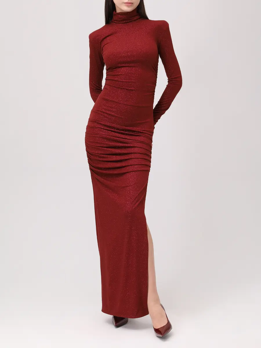 Платье с драпировкой