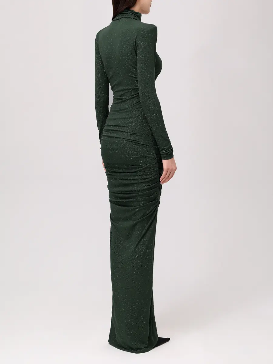 Платье с драпировкой