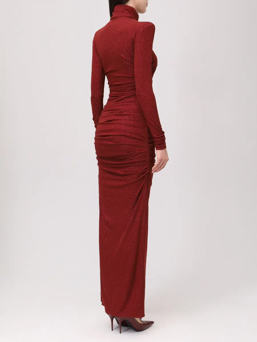 Платье с драпировкой