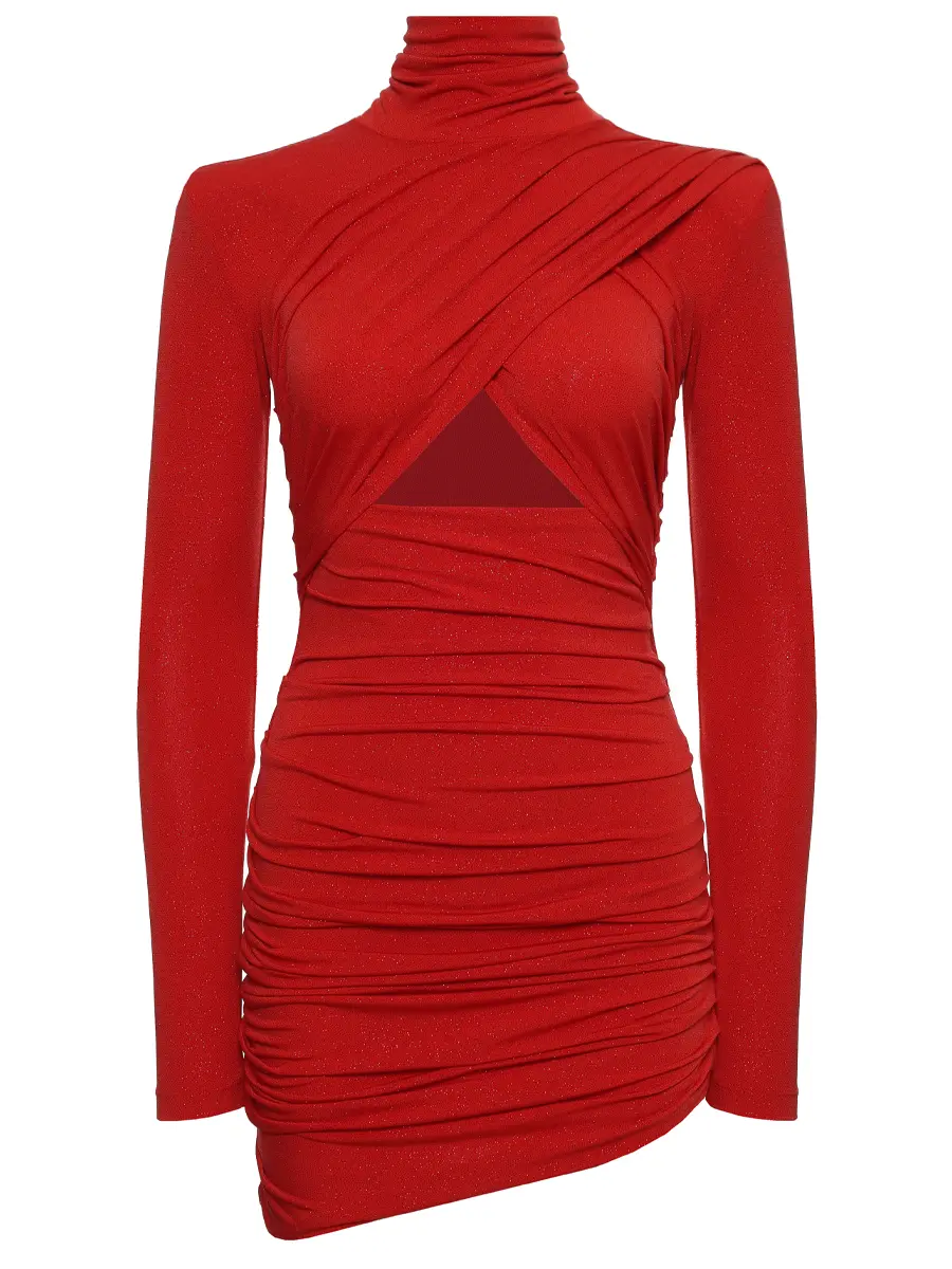 Платье с драпировкой