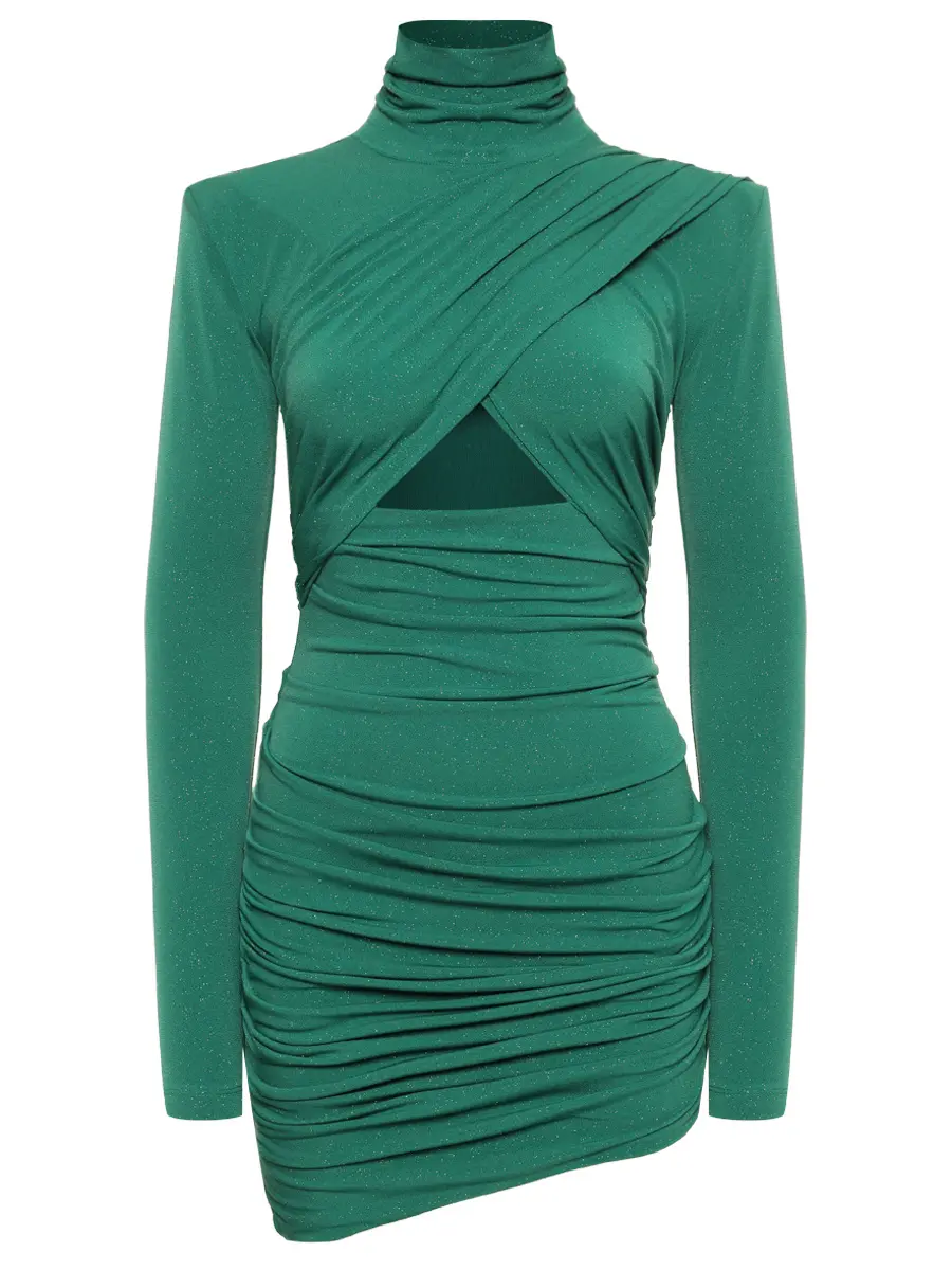 Платье с драпировкой